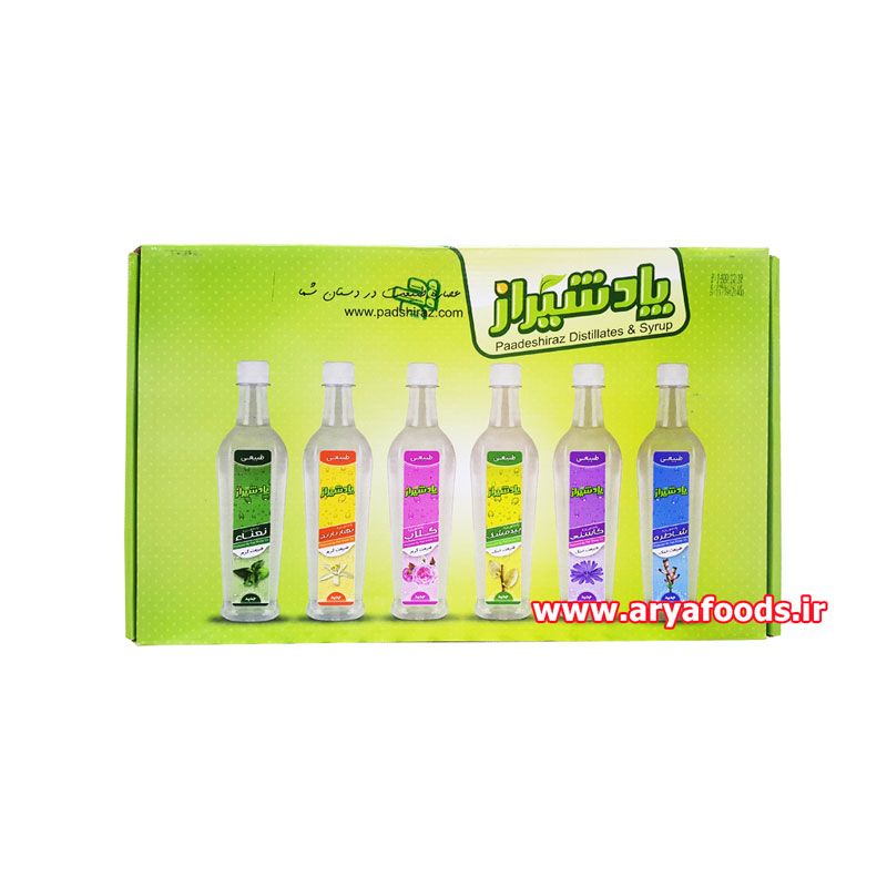 عرقیات گیاهی شیراز بسته بندی شده